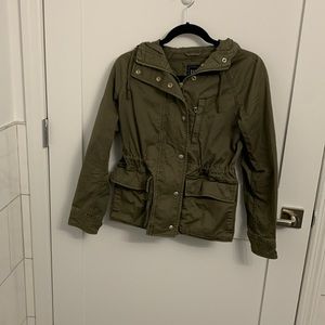 Gap Utility Jacket, XS, 97% Cotton and 3% Spandex/Elastane